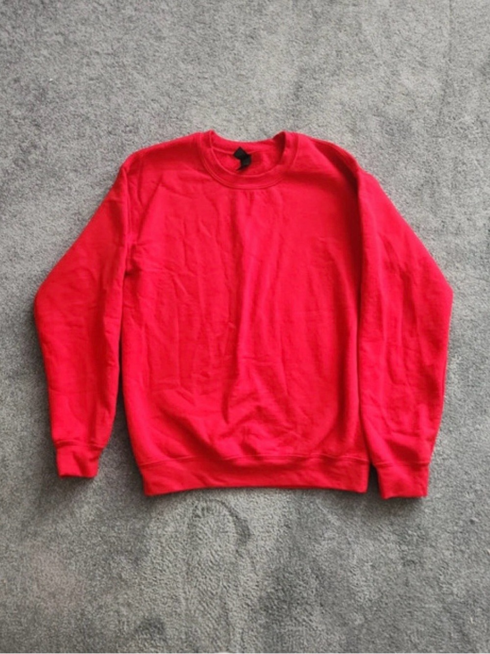 Vintage red crewneck sweater S